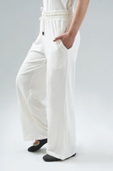 Slub Textured Trouser